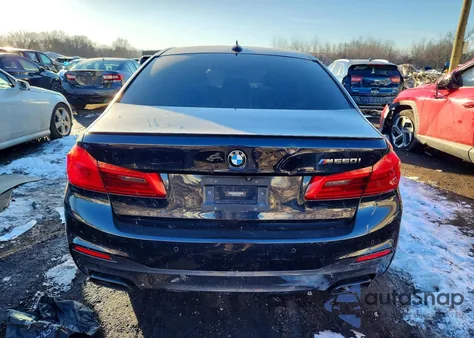 2018 BMW M550Xi z USA, uszkodzony, nr VIN WBAJB9C53JB035399